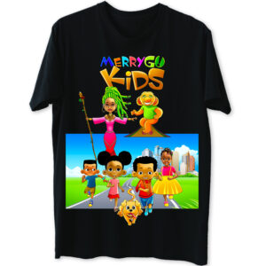 Merrygu Kids Colorful Playful Children T-Shirt - Vibrant & Fun Kids Apparel